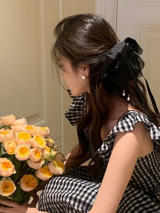 Bow Barrette Hair Clip
